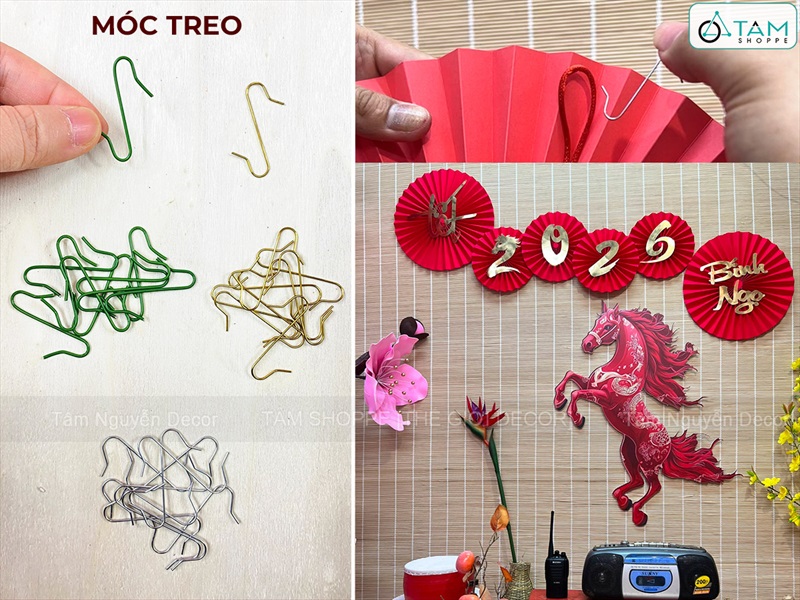 Set 10 móc treo chữ S tiện lợi [Nhỏ gọn] MOCTREO-02
